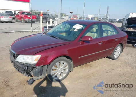 2009 Hyundai Sonata Limited из США, поврежденный, VIN 5NPEU46C59H549034
